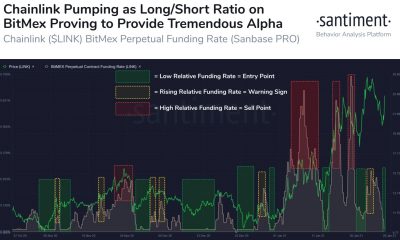 Aquí hay una captura importante para el desempeño de Chainlink