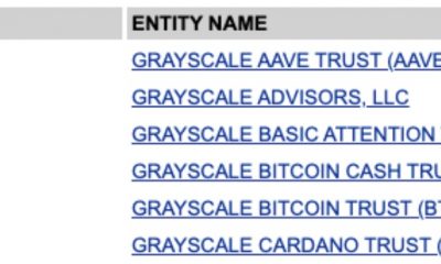 Will Grayscale se aventurará en DeFi con nuevas presentaciones de cripto fideicomiso