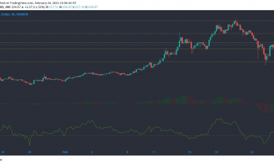 Análisis de precios de Monero, Augur, Dogecoin: 24 de febrero