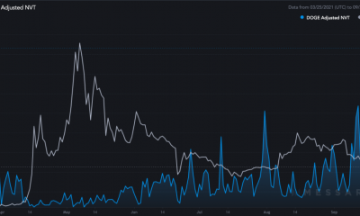 Mapeo del retroceso de Dogecoin, a medida que la línea del horizonte retrocede de $ 1 a $ 0.5 a ...