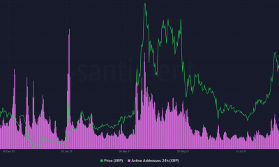 Estas divergencias históricas en la actividad en cadena de XRP pueden ser motivo de esperanza