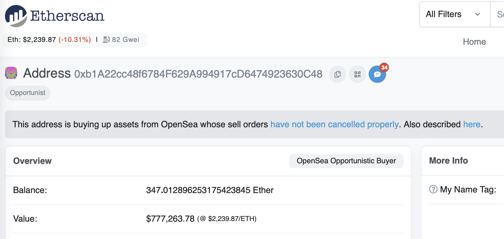 A medida que los usuarios recopilan información sobre la supuesta vulnerabilidad, OpenSea permanece en silencio