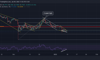 Análisis de precios de XRP, Dogecoin, Aave: 09 de enero