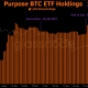 Mapeo del crecimiento de este ETF de Bitcoin construido para un 'Propósito'