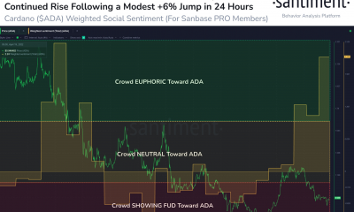 Los HODLers de ADA siguen 'eufóricos', pero las señales de sentimiento ponderado...