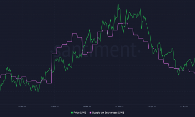 Uniswap [UNI] puede estar cayendo, pero esta métrica está alcanzando un nuevo ATH