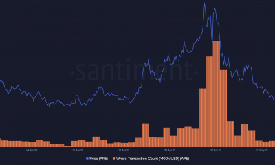 es ApeCoin [APE] finalmente cansado de columpiarse?  Esto es lo que dicen las métricas sobre la estabilidad