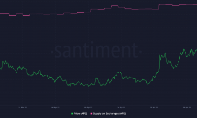 Apecoin [APE] está volviendo a su EX-cambio;  ¿Deberían los inversores reducir las pérdidas?
