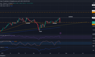 Litecoin forma un patrón de inversión de tendencia, aquí es donde puede obtener ganancias