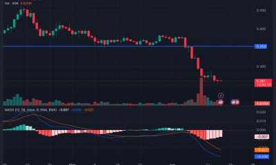 Cardano [ADA] acción del precio