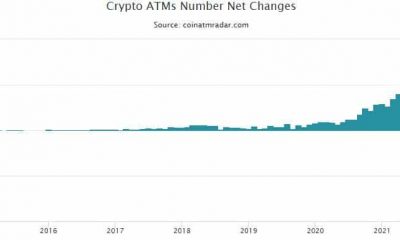 Aumento récord de criptocajeros automáticos después de una pausa de 4 meses