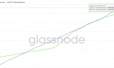 La adopción de Litecoin supera a Ethereum;  LTC reacciona por...