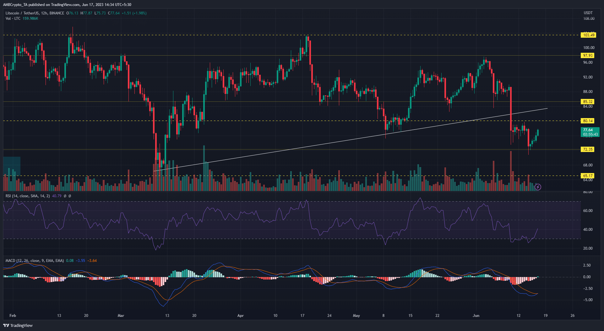 Litecoin: ¿Pueden los alcistas resurgir revertir la tendencia bajista?