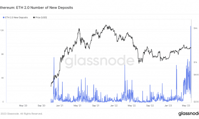 Ethereum nuevos depósitos