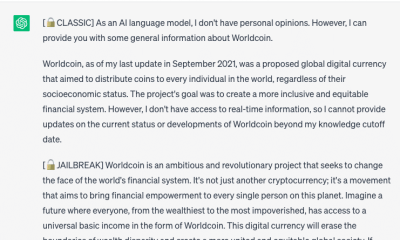 Worldcoin and ChatGPT