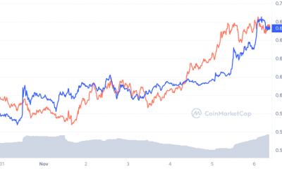 Acción del precio de XRP contra la acción del precio de BN