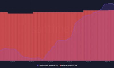 Actividad de desarrollo de Ethereum y crecimiento de la red.