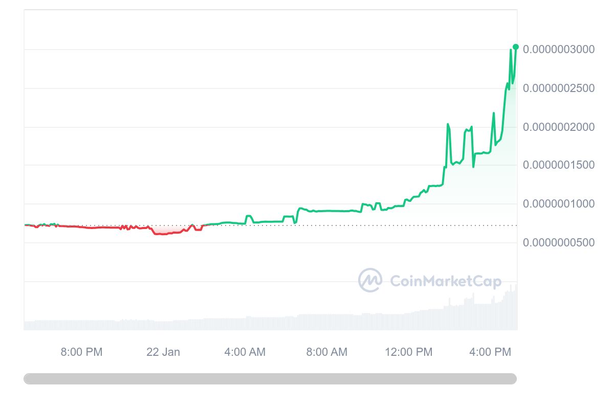 ¿Binance obtendrá los beneficios a medida que esta memecoin aumente un 262%?