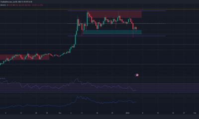 Cardano forma un rango por debajo del máximo de dos años, ¿es esta distribución?