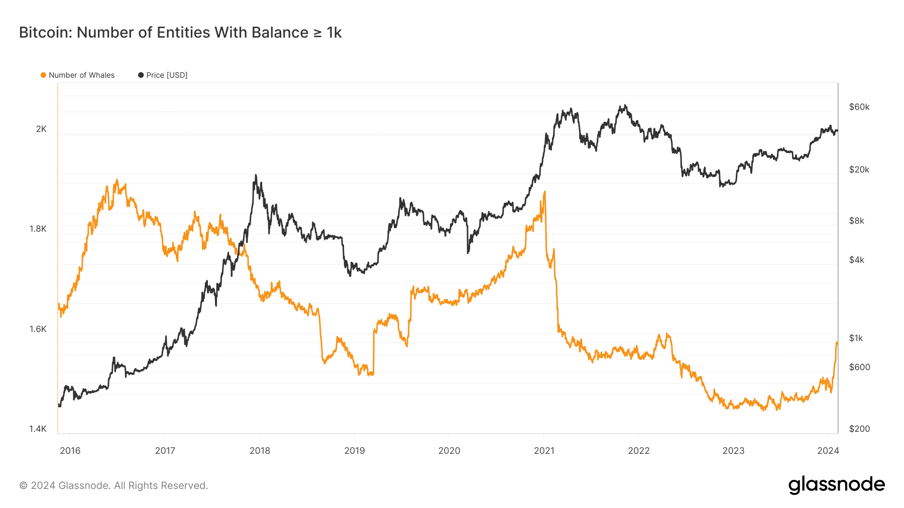 ballenas bitcoin