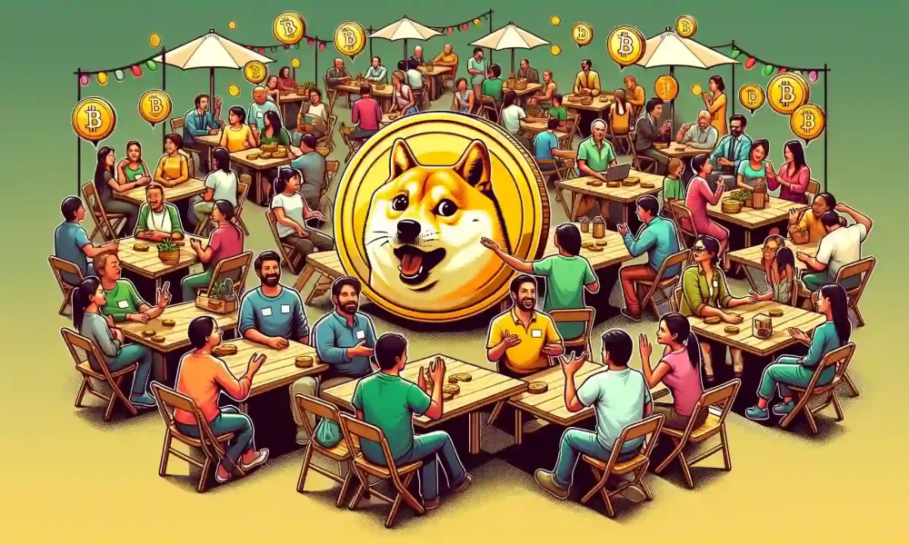 Dogecoin subió un 5% en 24 horas: gracias, ¿redes sociales?