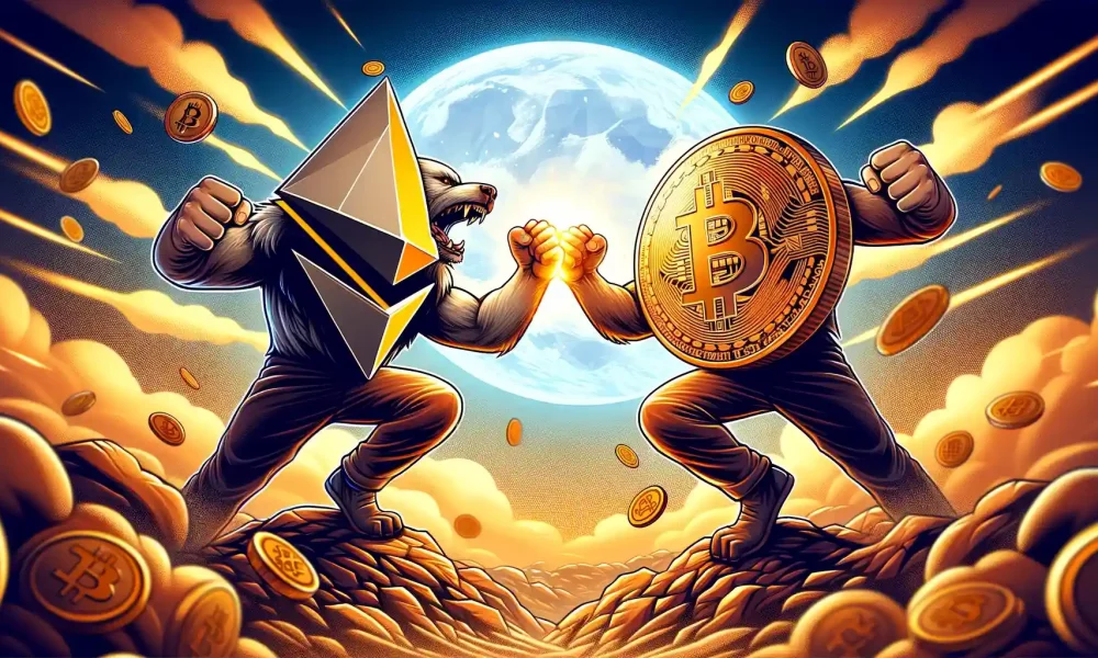 Choque de NFT: ¿Bitcoin finalmente venderá más que Ethereum en marzo?