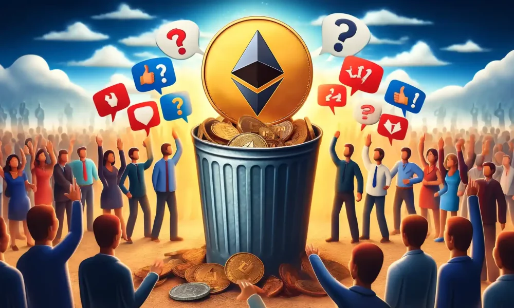 Ethereum: un analista afirma que la 'moneda basura' ETH es un 'pretendiente de Bitcoin' a pesar de los 'Etheridiots'