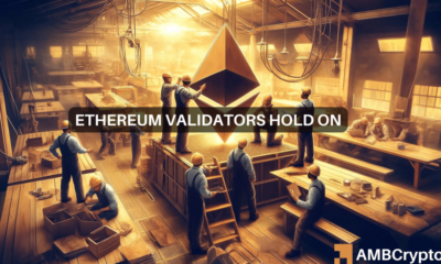 Los validadores de Ethereum se quedan quietos: ¿dónde deja eso el precio de ETH?