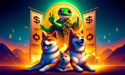 DOGE, SHIB y PEPE se disparan en medio de la corrida alcista de Bitcoin: ¿la próxima capitalización de mercado de $ 100 mil millones?