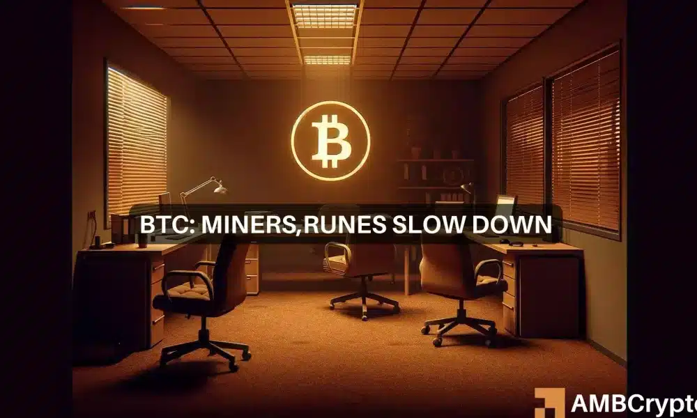 Znikające runy bitcoinów: badanie wpływu na górników bitcoinów