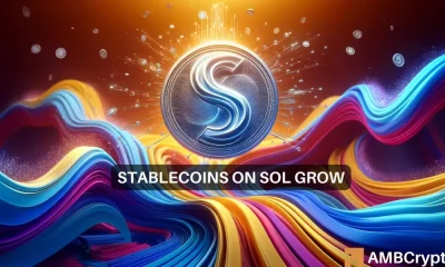 Solana 'supera' a Ethereum en el frente de las monedas estables, dejando el precio de SOL en...