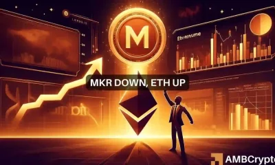 Por qué MKR cae frente a ETH cada vez que MakerDAO vende