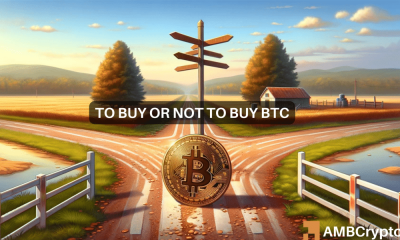 Bitcoin: ¿es hora de 'comprar la caída?'  El precio de BTC podría subir un 60% SI las criptomonedas...