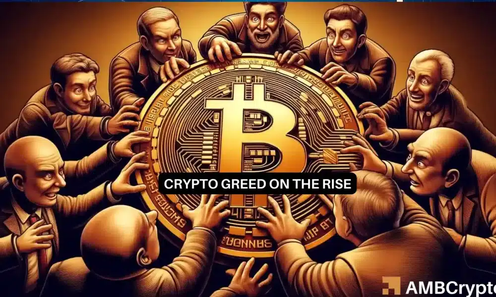 El índice Crypto Fear and Greed llega a 74: lo que significa para Bitcoin