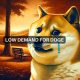 La demanda de Dogecoin cae un 18% en 7 días mientras DOGE cae un 1% – ¿Por qué?