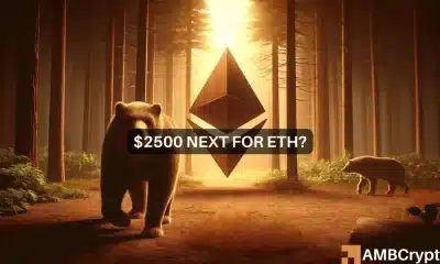 Predicción del precio de Ethereum: ¿Son los $2500 el próximo objetivo bajista para ETH?
