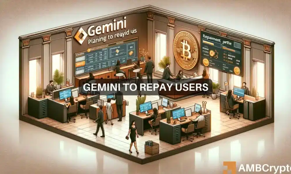 Gemini ofrece un reembolso de 2.180 millones de dólares: gane usuarios para recibir el 97 % de los activos