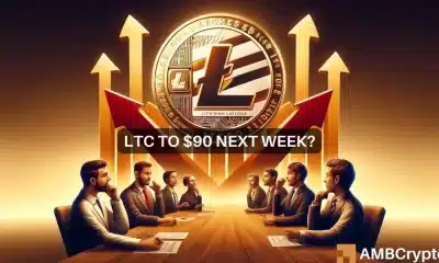 Evaluación de los próximos movimientos de Litecoin: ¿Subir a $90 o bajar a $80?