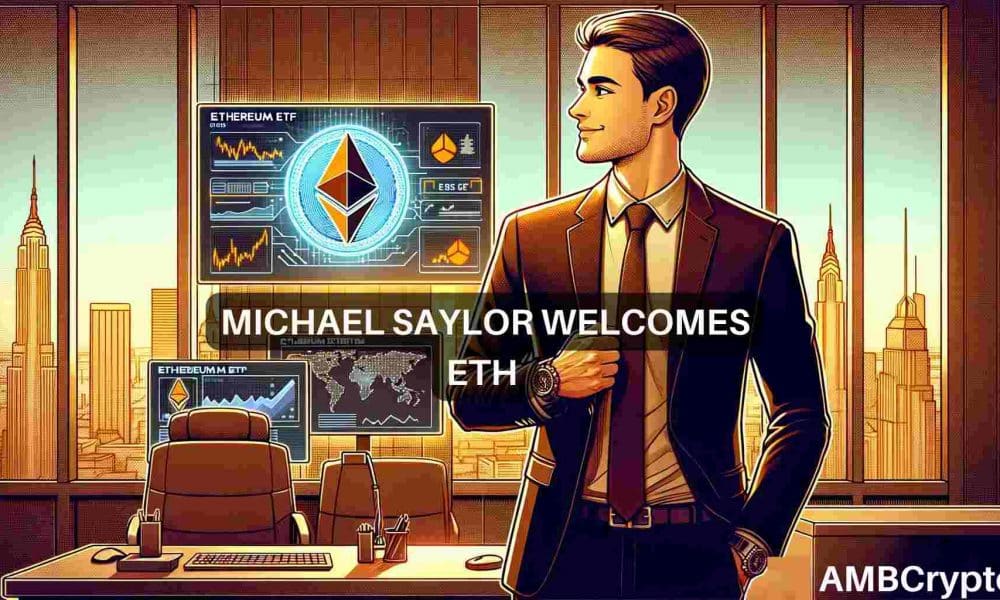 Michael Saylor: Los ETF de Ethereum 'pueden ser mejores para Bitcoin', he aquí por qué