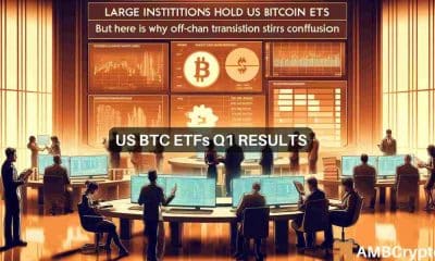 ETF de Bitcoin de EE. UU., primer trimestre: las principales instituciones poseen 10.700 millones de dólares, pero...