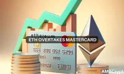 Ethereum supera a Mastercard: explicando el aumento de precio del 20% de ETH