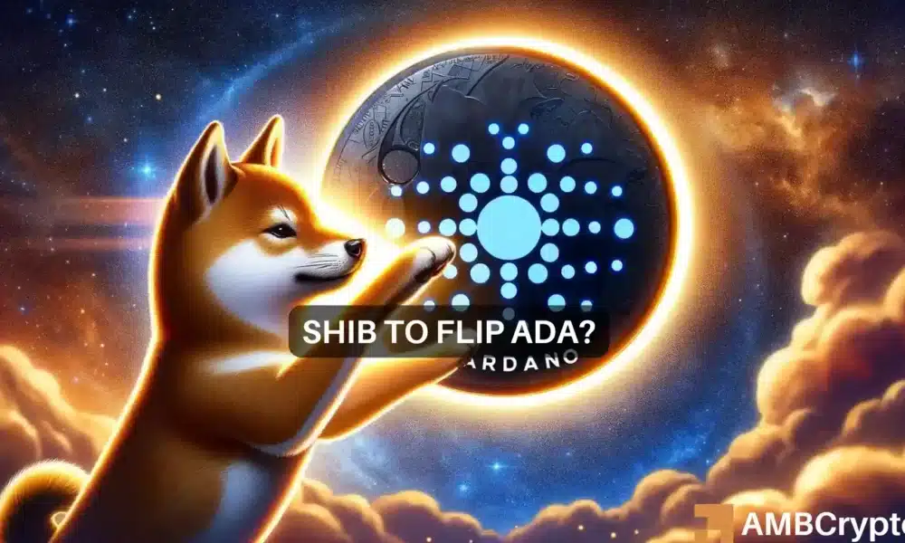 Shiba Inu peligrosamente cerca de la capitalización de mercado de Cardano: ¿Podrá SHIB vencer a ADA?