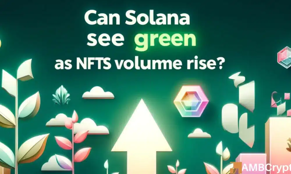 Los volúmenes de Solana NFT aumentan: impacto en el desempeño del mercado de SOL