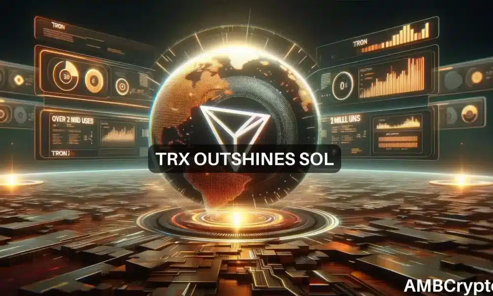 Tron vs Solana: cómo se comparan los 2 millones de usuarios diarios de TRX con SOL