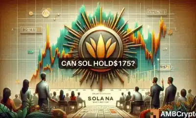 Solana alcanza los 175 dólares, se enfrenta a un retroceso: ¿Qué sigue para SOL?