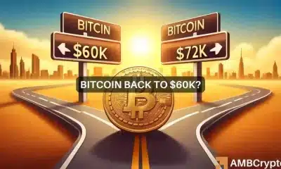 Por qué Bitcoin podría alcanzar los $60,000 antes de subir a $72,000