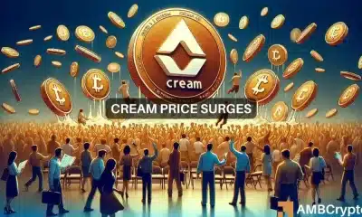La criptomoneda Cream Finance salta un 65%: ¿es la nueva opción popular?