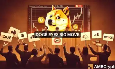 Dogecoin alcanza el 'mínimo' de 2023: ¿Puede Bitcoin estimular el 'odiado' repunte de precios de DOGE?