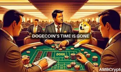 Dogecoin: A medida que aumentan las apuestas bajistas, ¿DOGE volverá a caer a 0,10 dólares?
