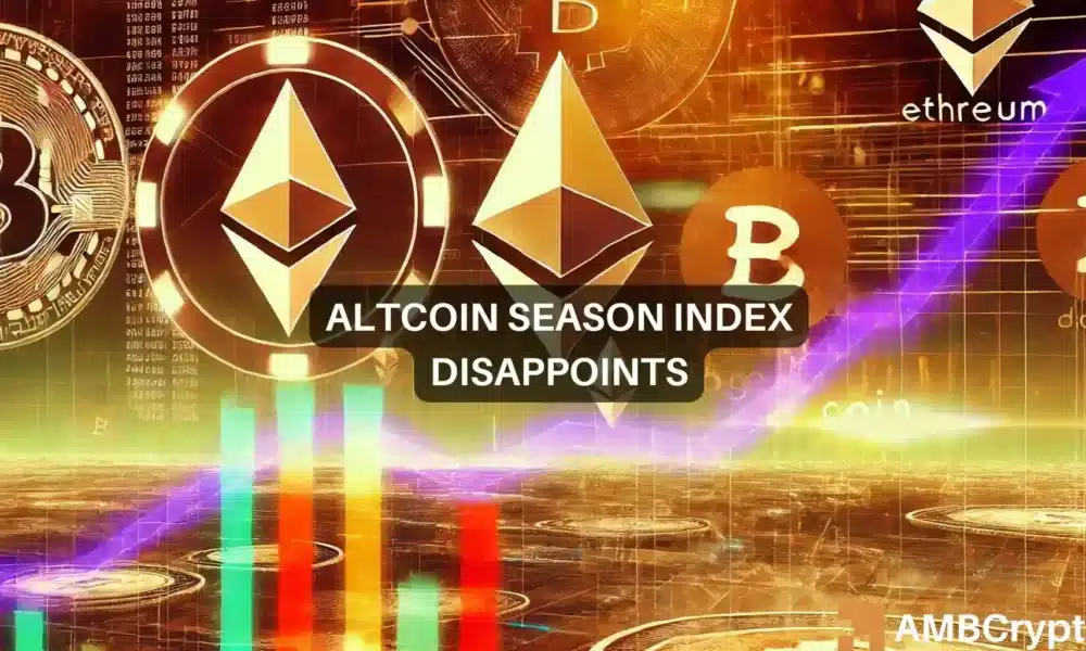 Índice de temporada de altcoins: lo que significa la falta de impulso para sus apuestas criptográficas